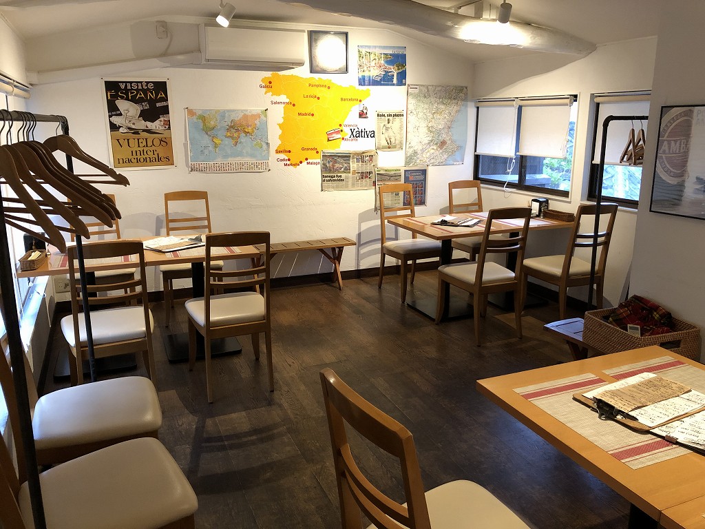 京都のシャティバの2階席