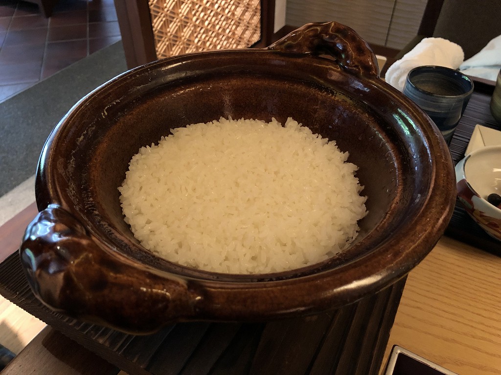 リッツカールトン京都の水暉のご飯