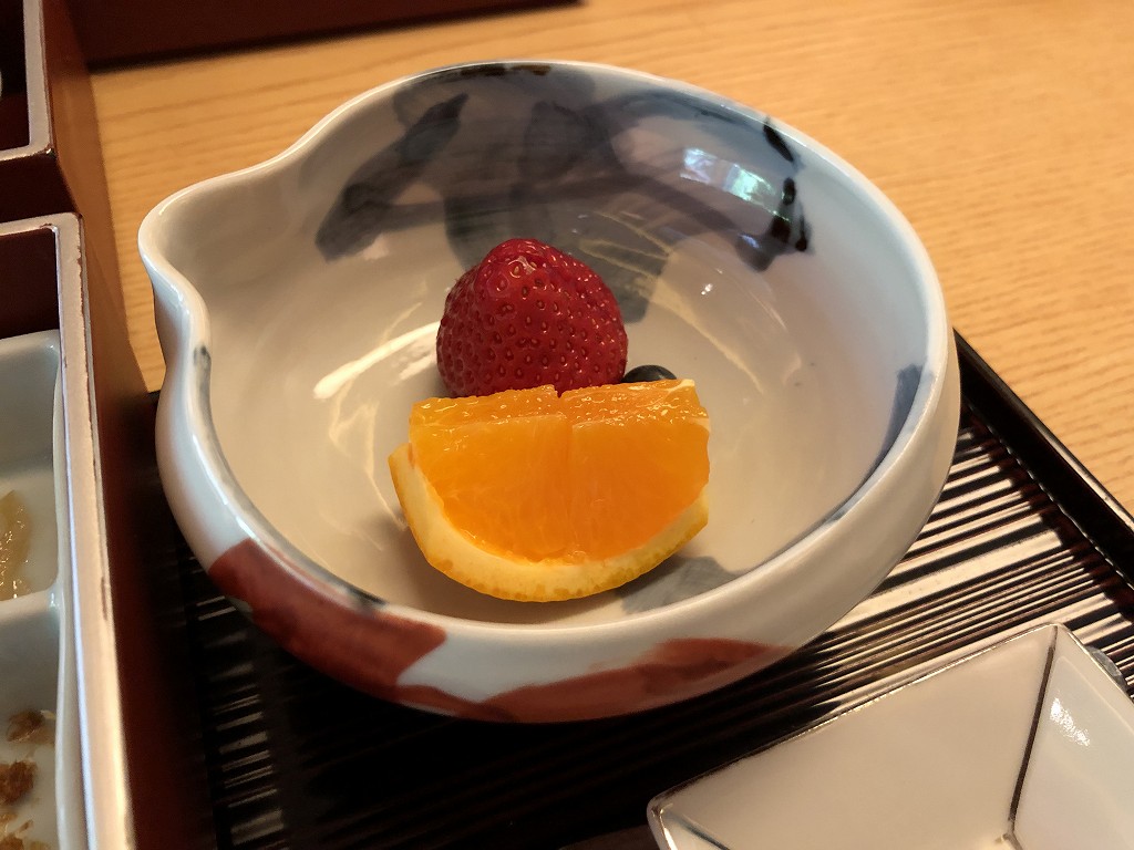リッツカールトン京都の水暉の朝食8