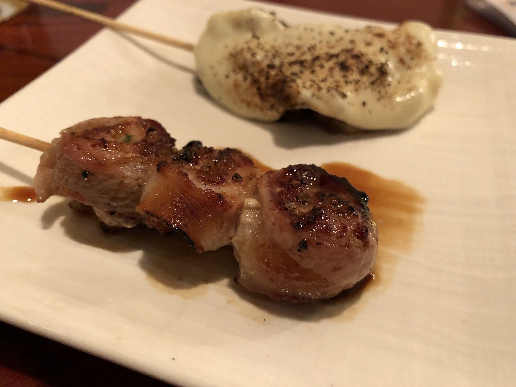堅田のソラナカの豚バラしそ巻