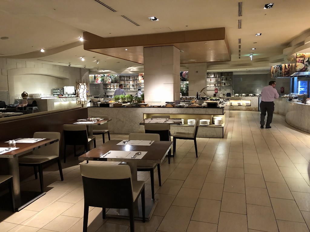 ロッテホテル蔚山の朝食会場