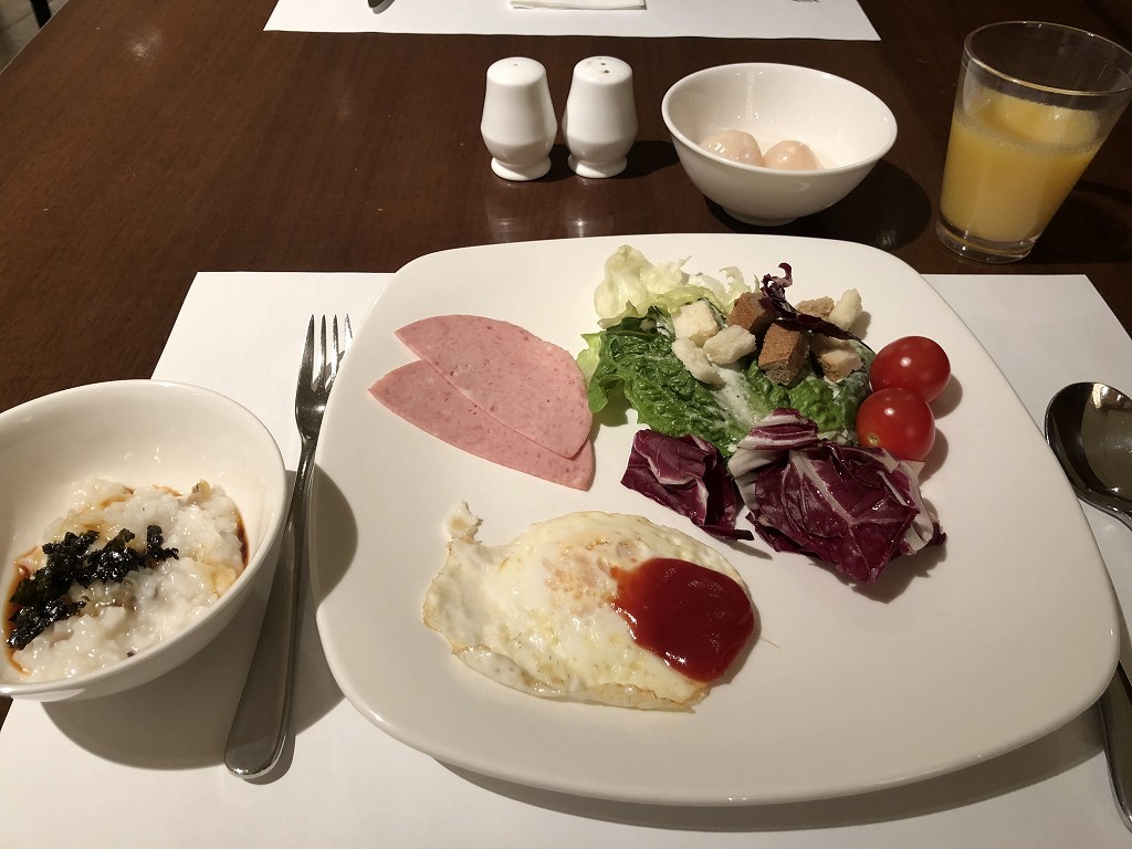 ロッテホテル蔚山の朝食1
