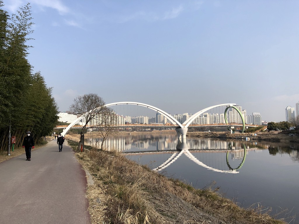 テファガン国家庭園の眼鏡橋1