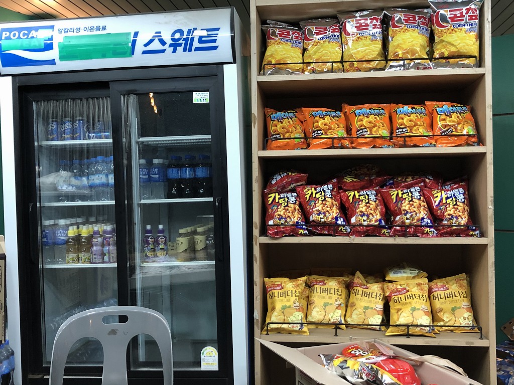 蔚山文殊サッカー競技場の売店2