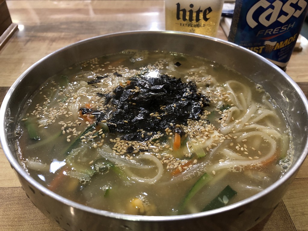 蔚山のプンシクバクスでカルグクス2