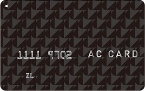 キャッシング専用アコムカード券面デザイン