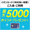 イオンカード（WAON一体型）入会キャンペーン