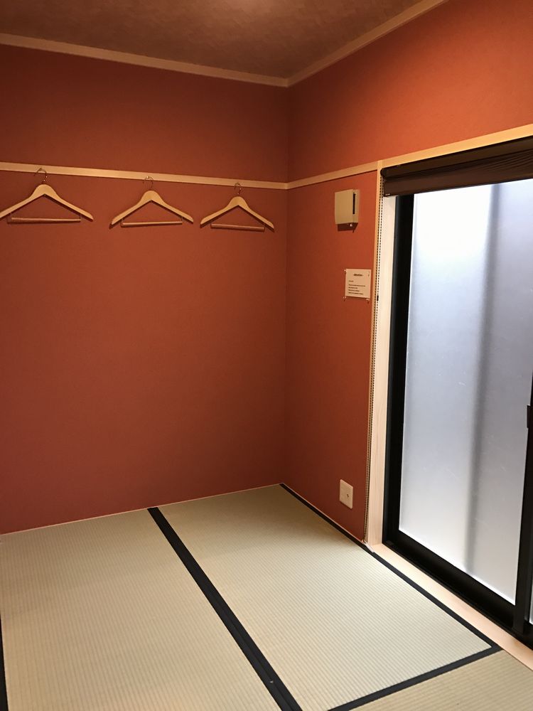 京都のAirbnbの家の1階畳の部屋