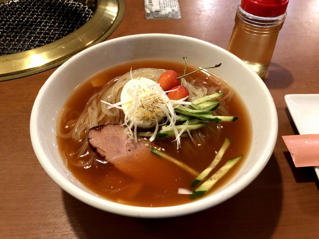 赤湯の「明月館」の冷麺