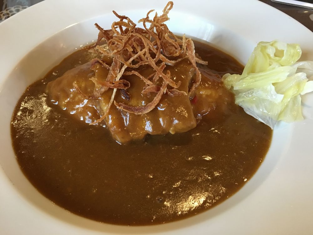 秋田の美豆木コーヒーのスタウトポークカレー