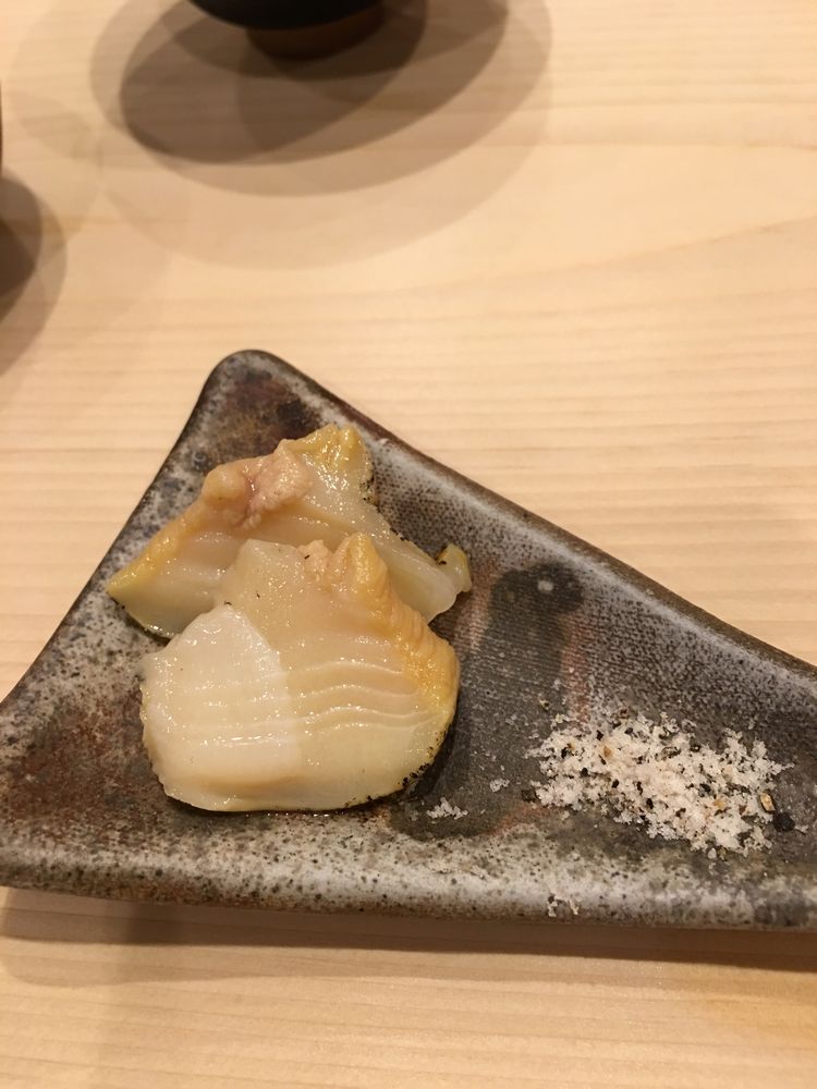 秋田のすし匠のつぶ貝