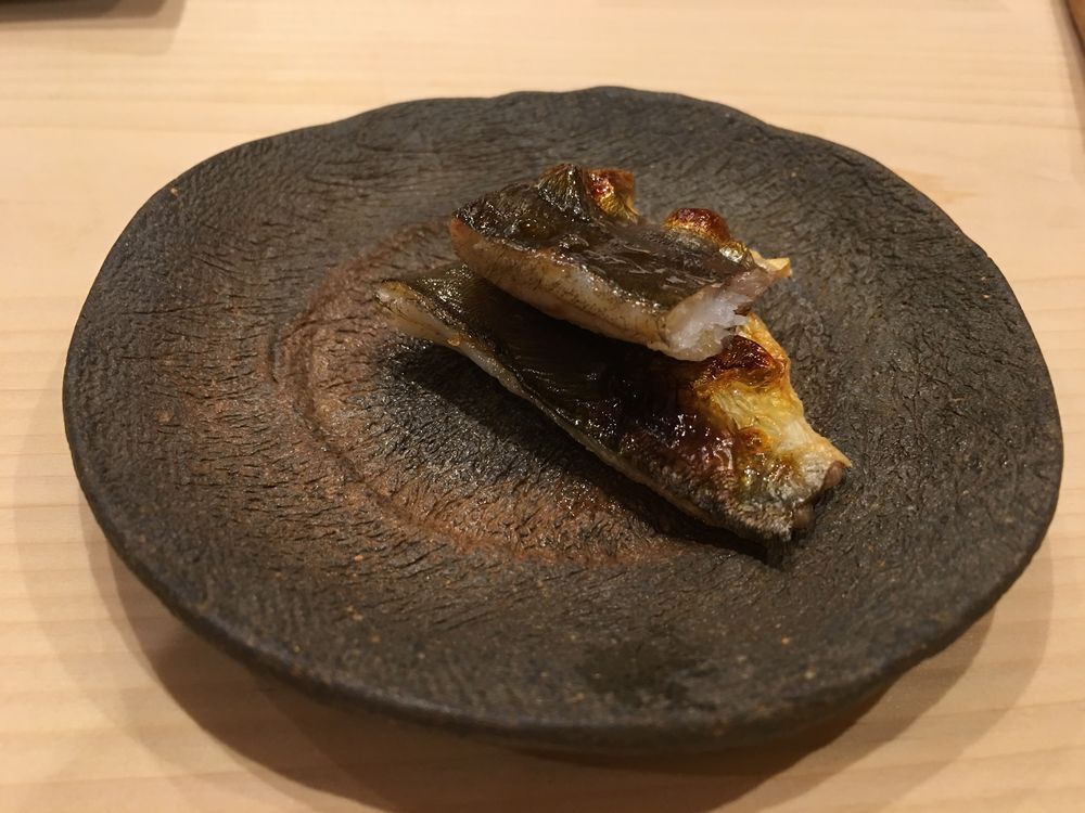 秋田のすし匠の焼魚