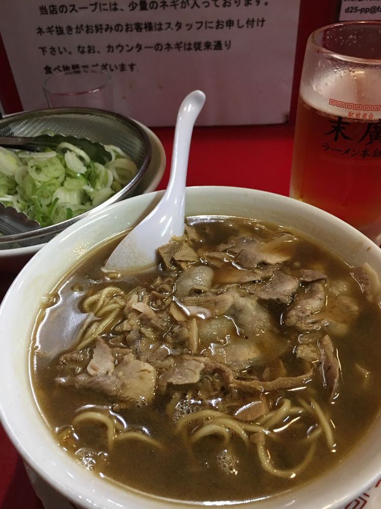 末廣ラーメン本舗 秋田駅前分店のラーメン