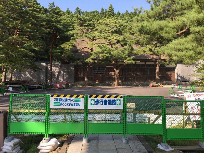 秋田の天徳寺の本堂