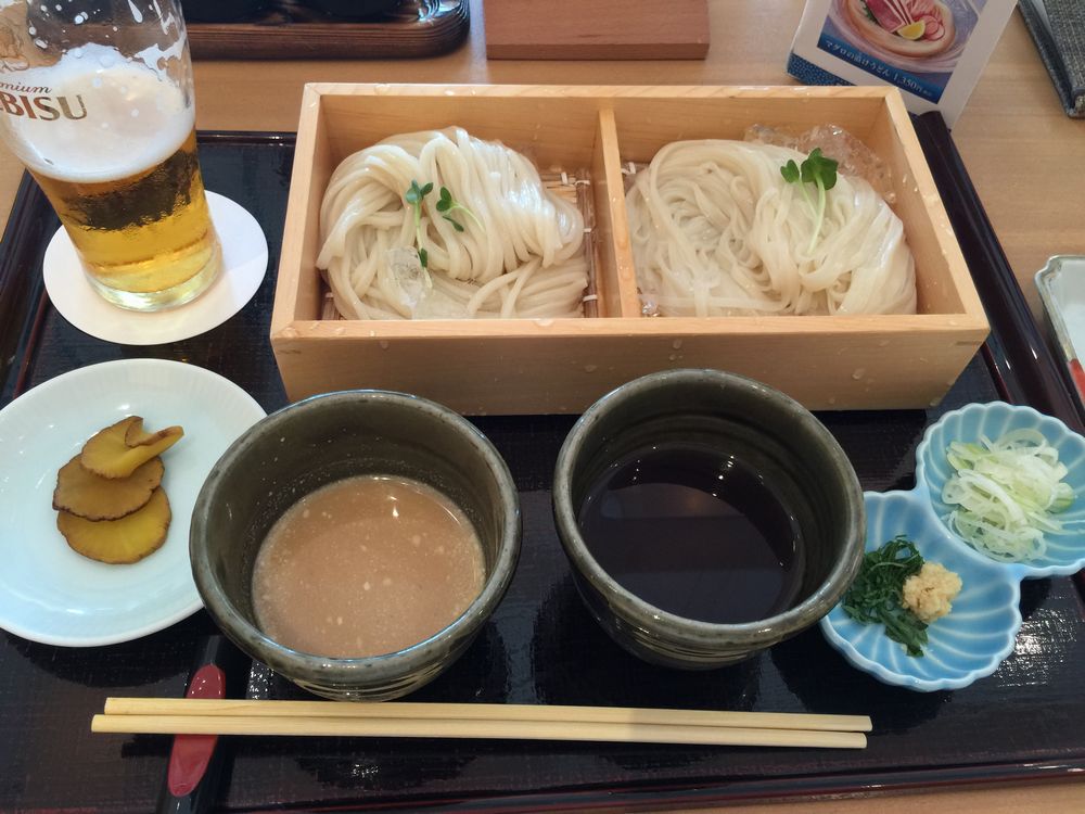 寛文五年堂秋田店乾麺・生麺味比べ1
