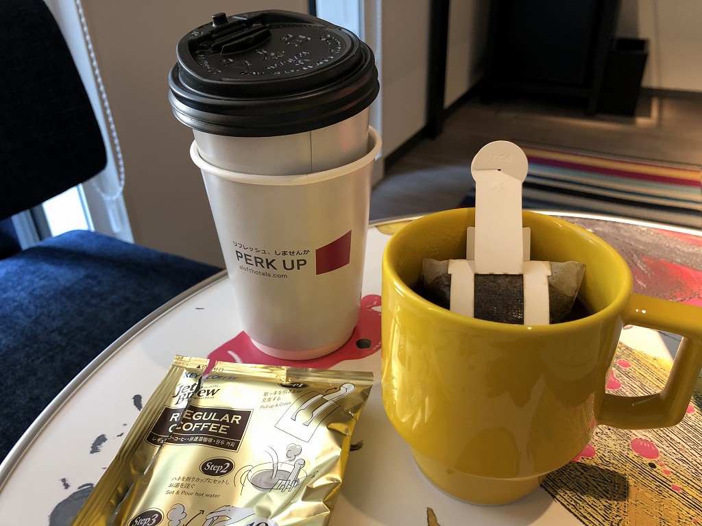 アロフト東京銀座のコーヒー