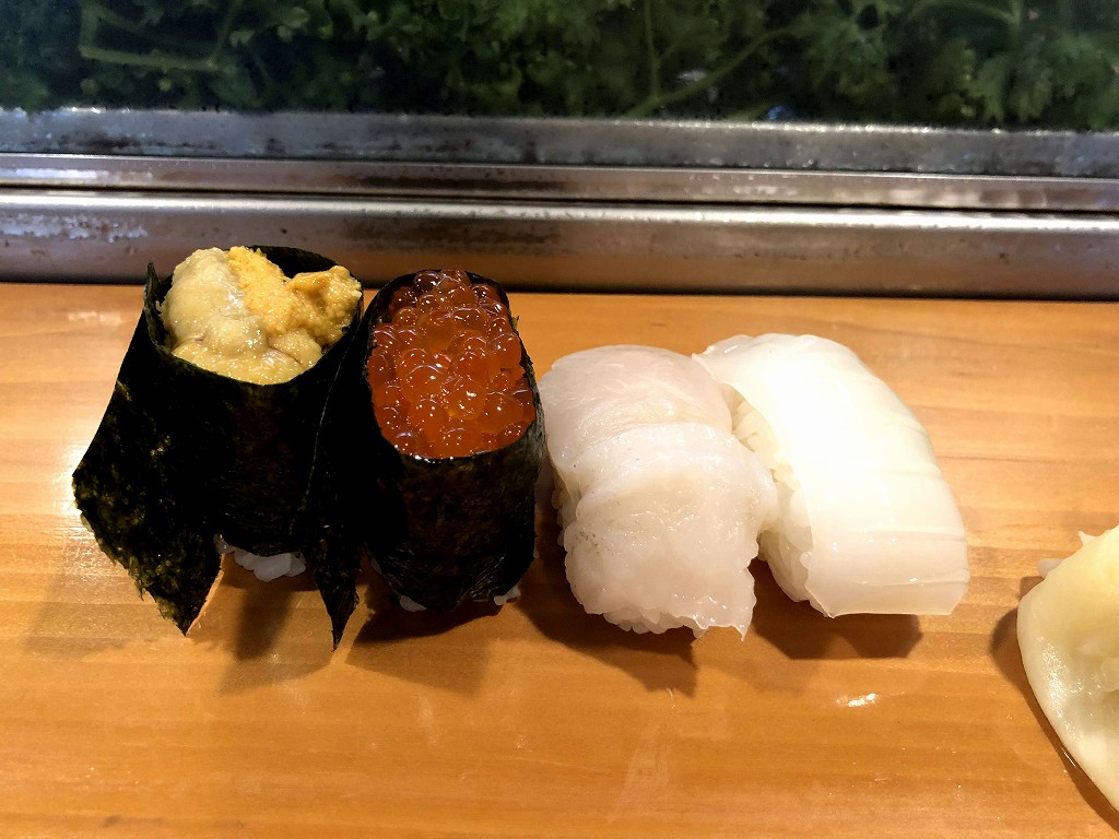 久慈の蛇の目寿しで握り1