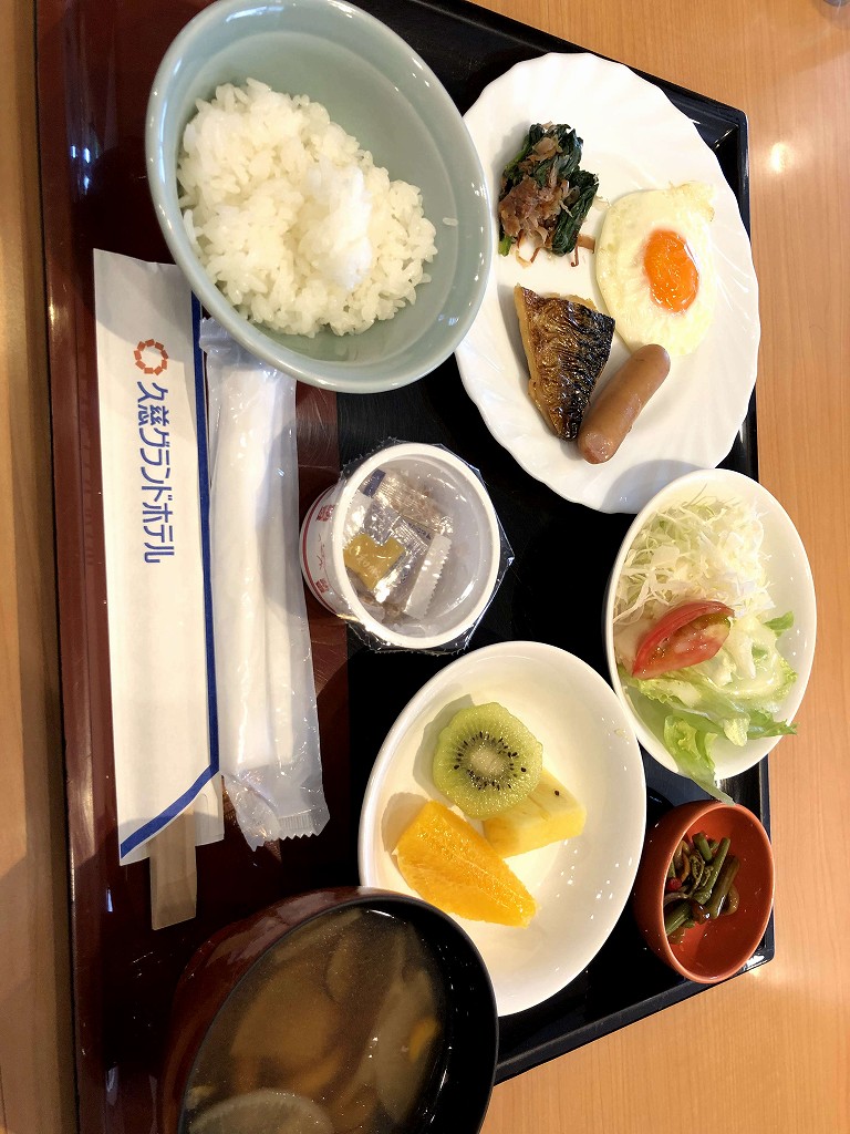 久慈グランドホテルのビュッフェ朝食