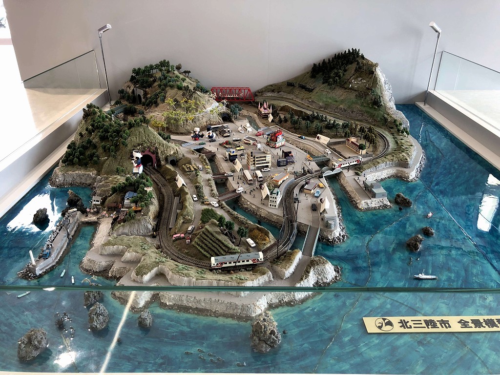 YOMUNOSUで久慈市の立体模型1