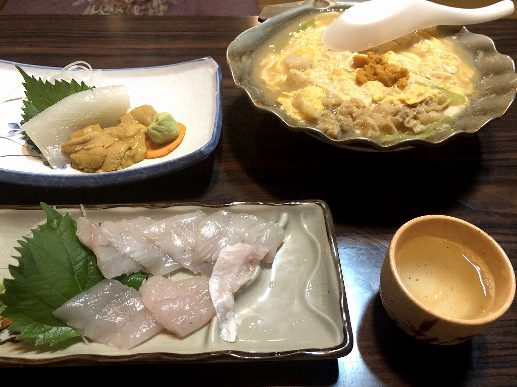 青森の「居酒屋おさない」の貝焼き味噌
