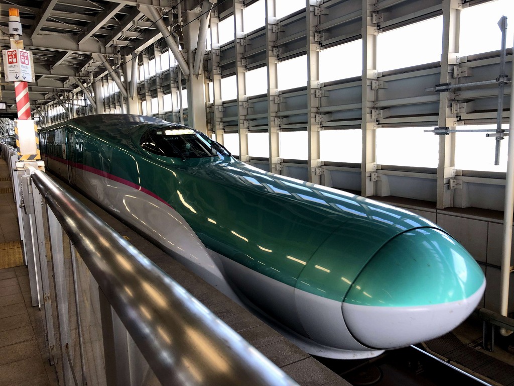 新青森駅からはやぶさ22号に乗車1