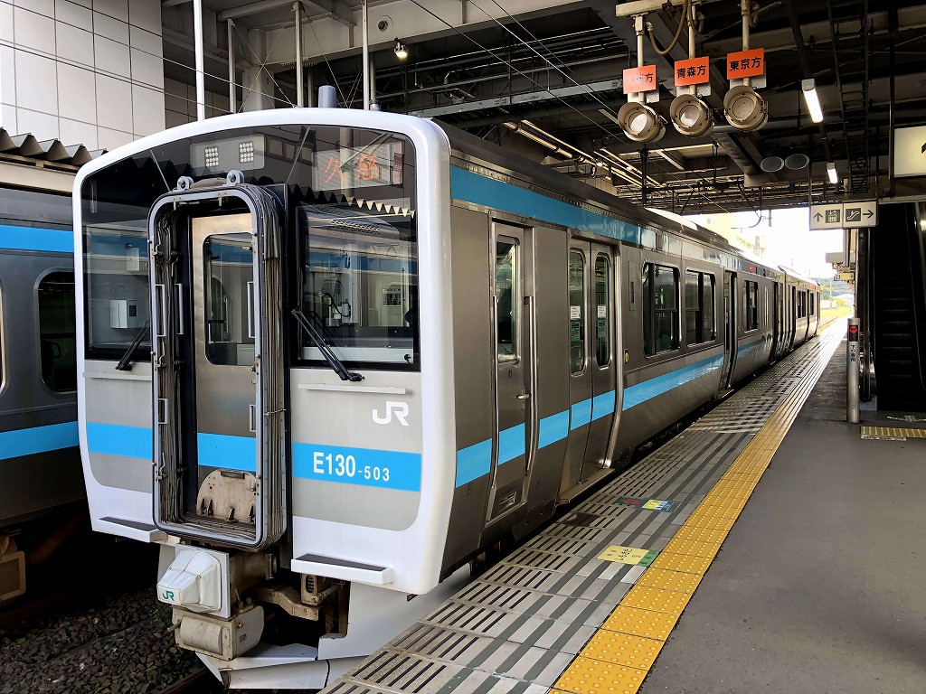 久慈行きの八戸線