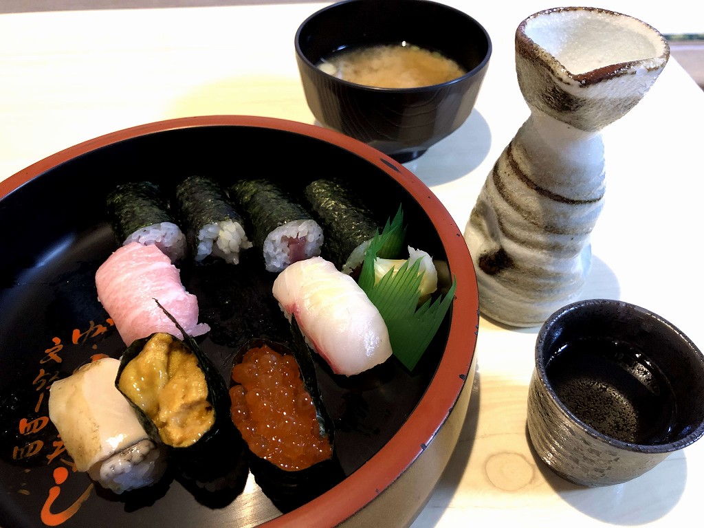 岩手県久慈市の「蛇の目寿し」の特上