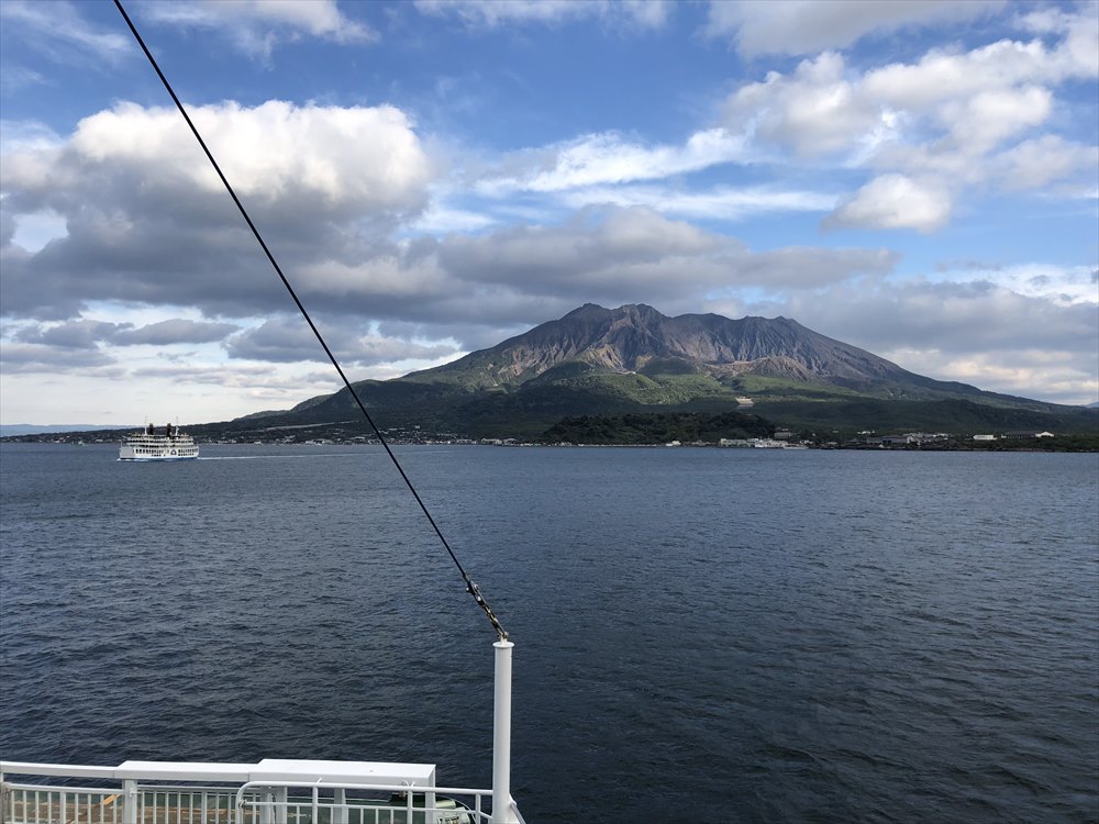 桜島の山肌1