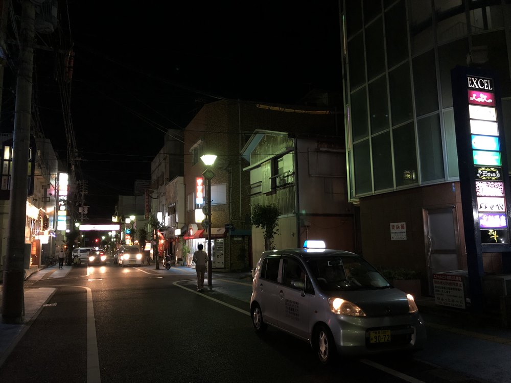 奄美大島の繁華街