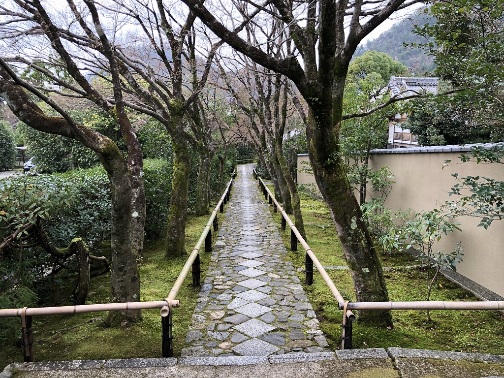 光悦寺の参道2