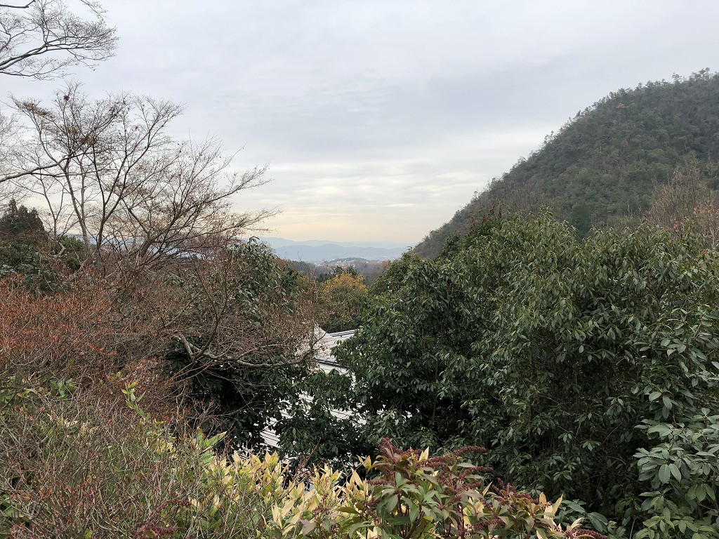 光悦寺から京都市内方向1