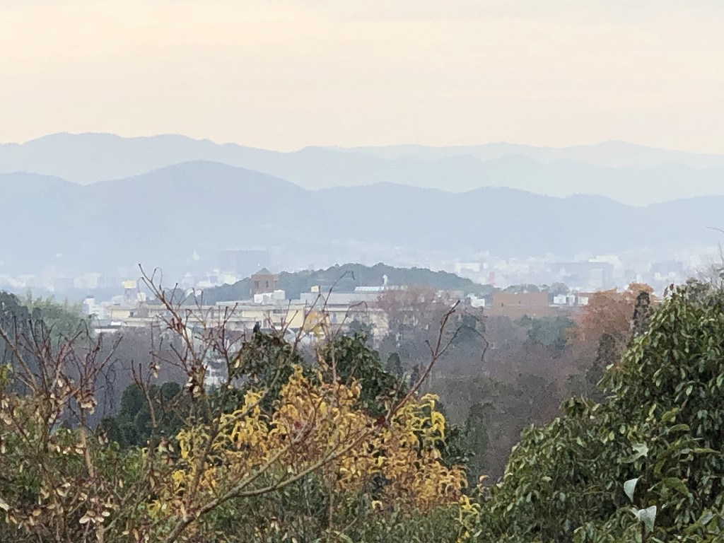 光悦寺から京都市内方向2