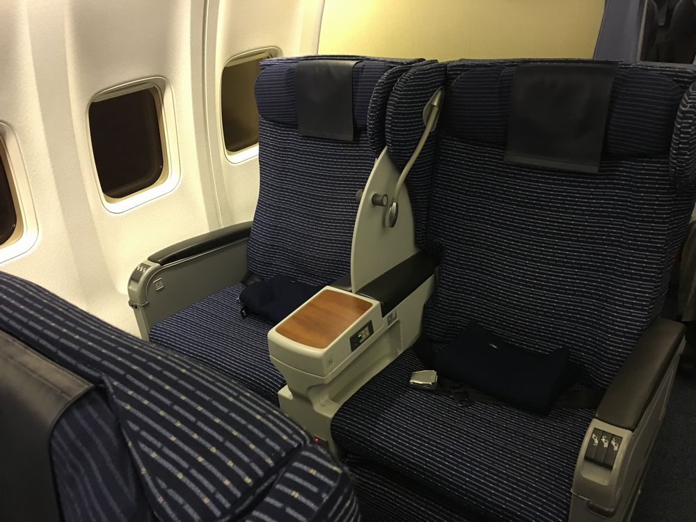 ANA618便の2Kの座席