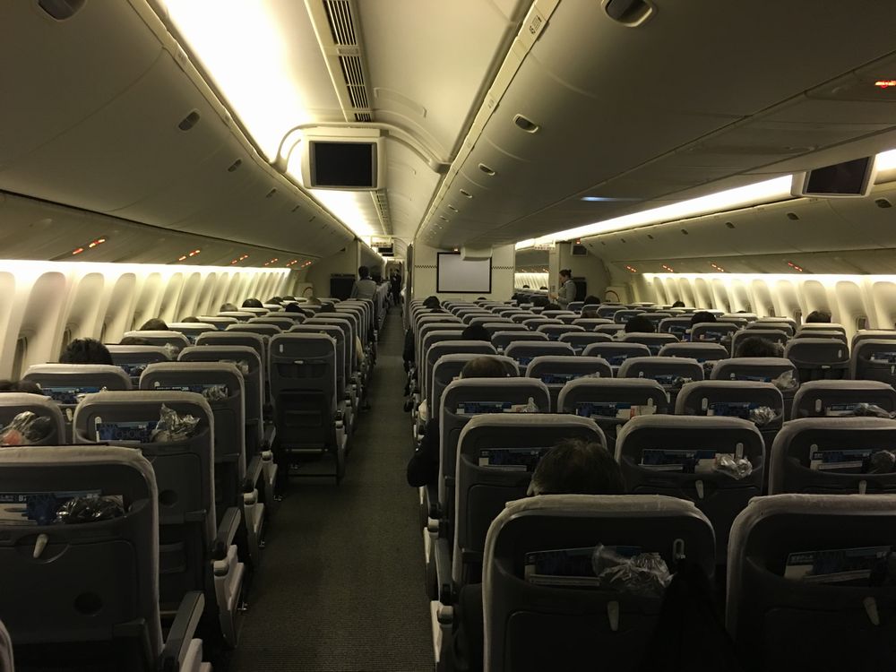 ANA540便のシート配列