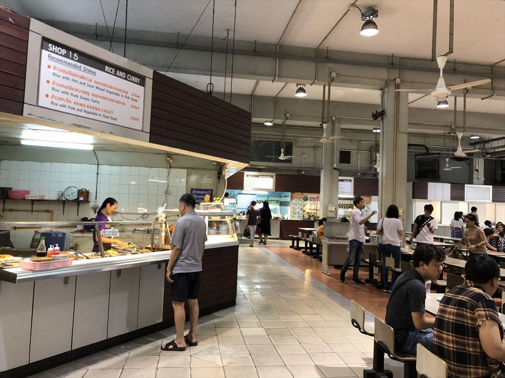 バンコク大学の食堂2