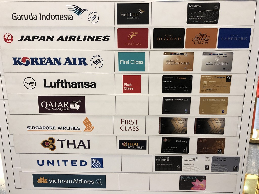 羽田航空のカタール航空のプライオリティレーン