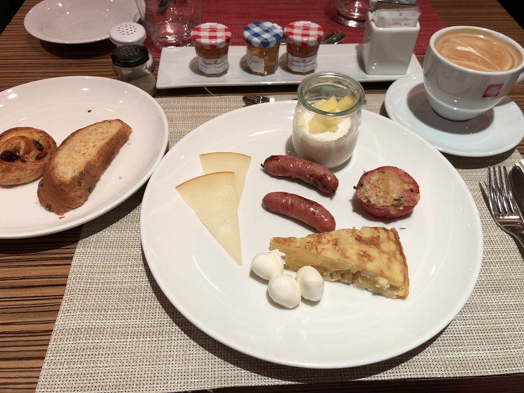 ル・メリディアン バルセロナの「CENTONZE」の朝食