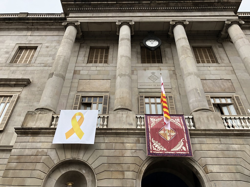 バルセロナのサンジャウマ広場2