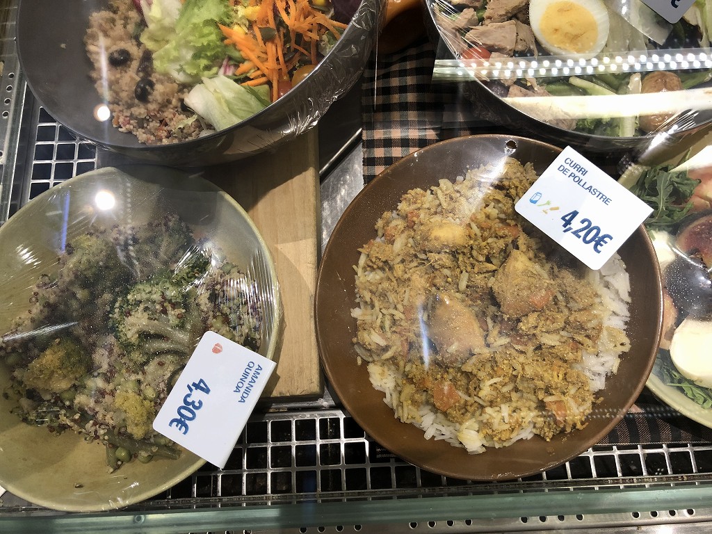 バルセロナのBuenasMigasで晩飯を購入