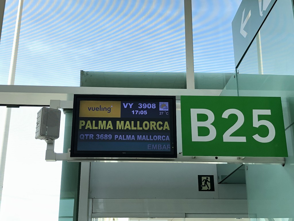 ブエリング航空のゲート番号2