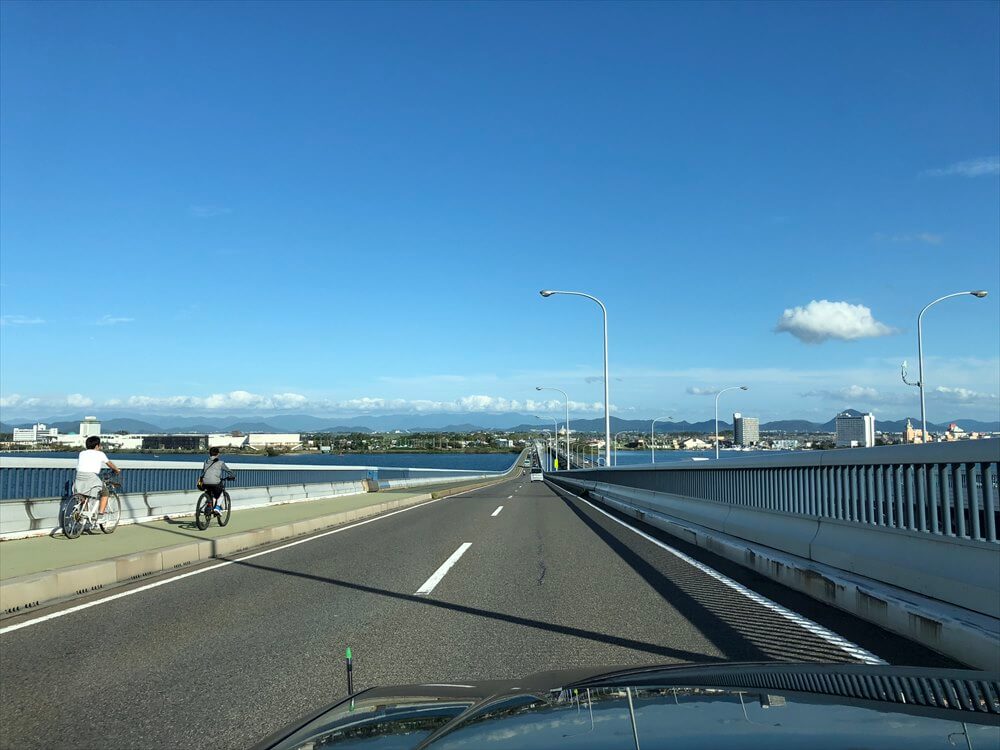 琵琶湖大橋走行中2