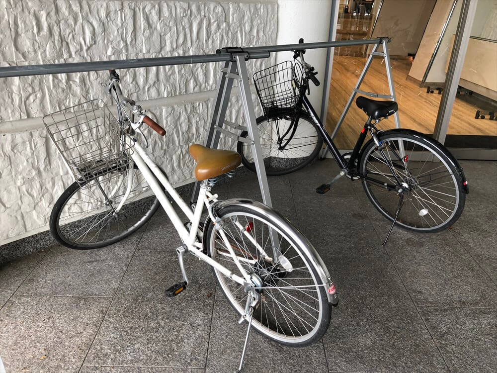 琵琶湖マリオットホテルのレンタサイクル