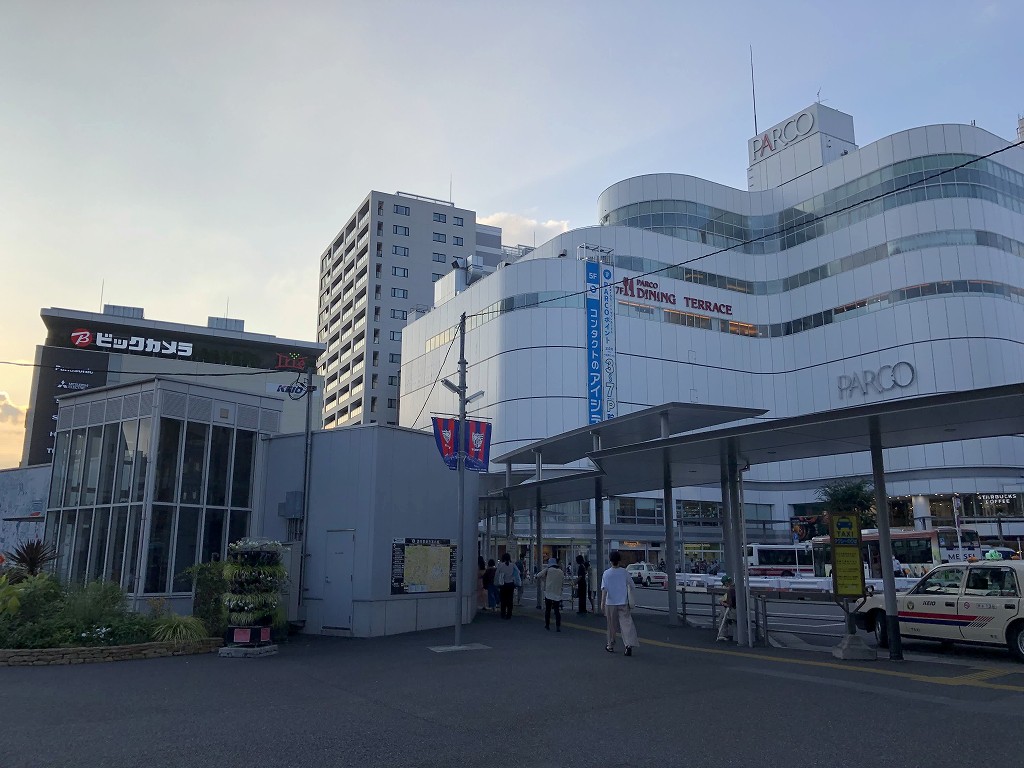 調布駅前の風景2
