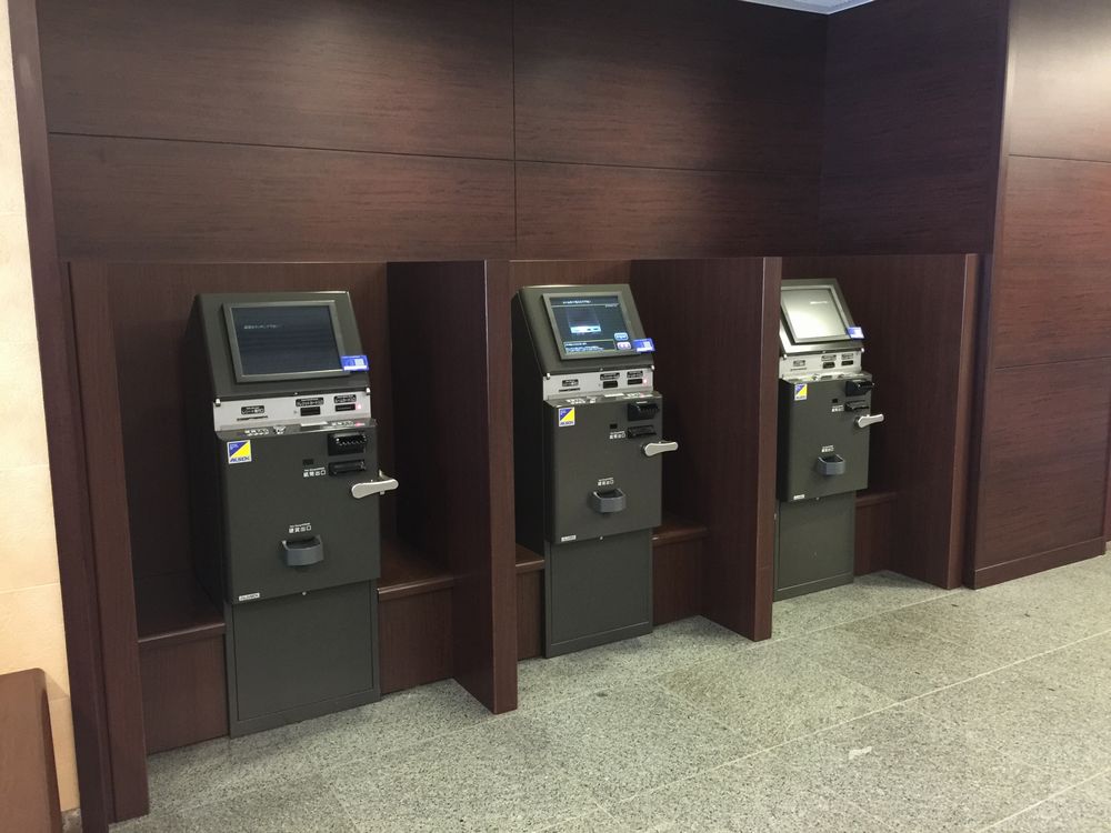 ダイワロイネットホテル秋田の精算機
