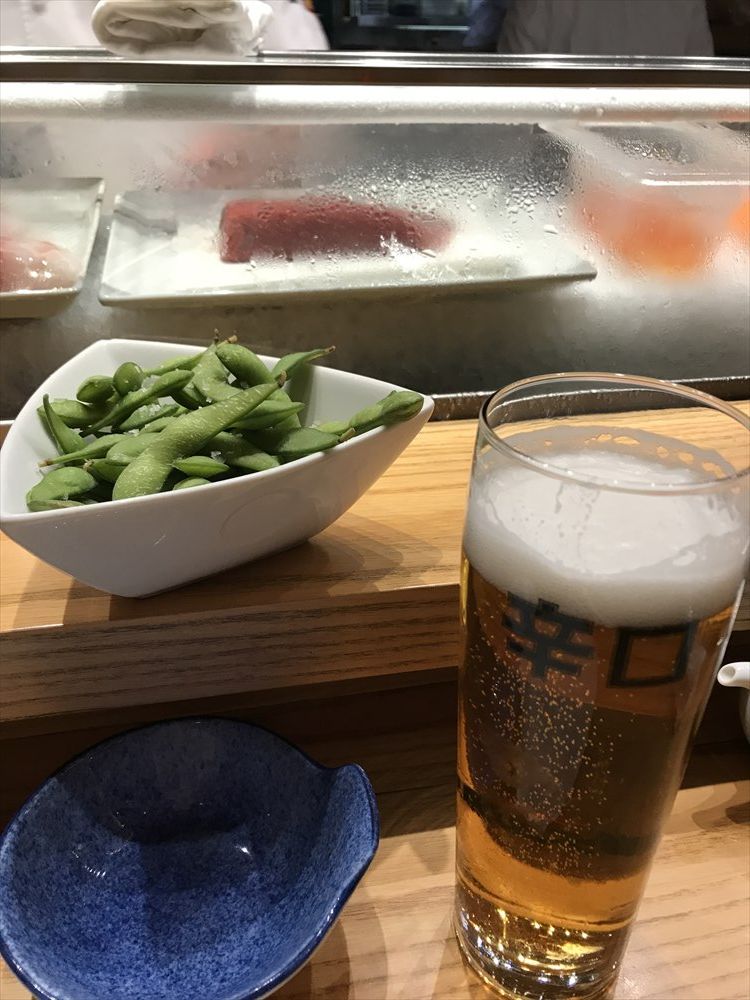 NOBUでビール