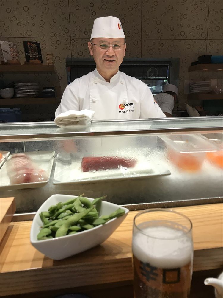 NOBUのイワタさん