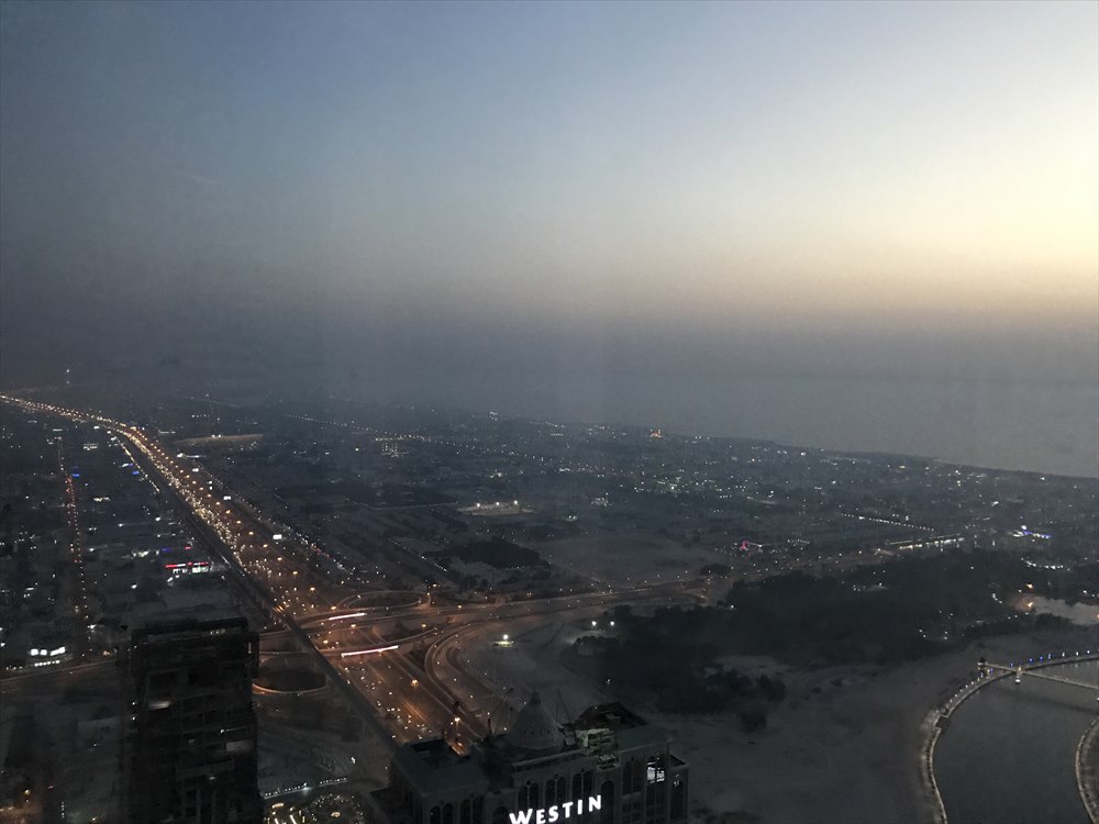 ドバイの夜景1