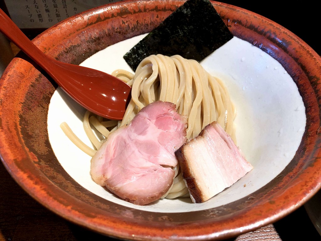 江古田の「長男、ほそのたかし」のつけ麺1