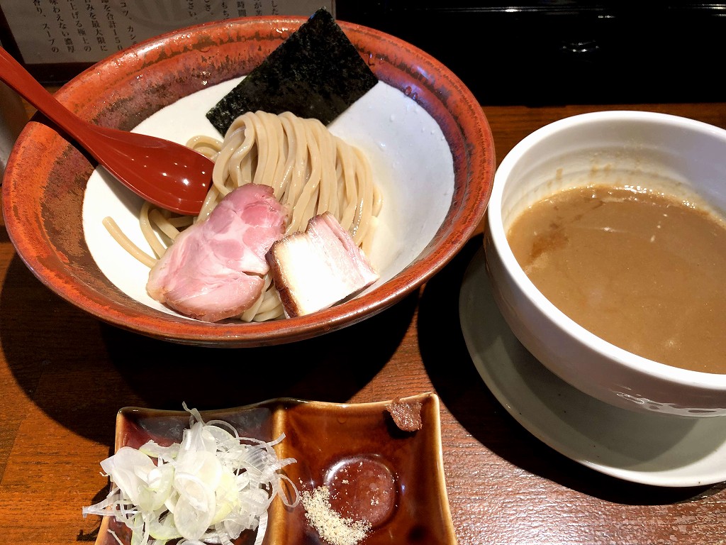 江古田の「長男、ほそのたかし」のつけ麺2