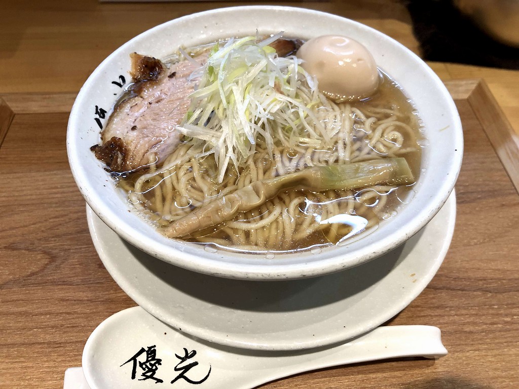 麺屋優光 河原町の貝ラーメン